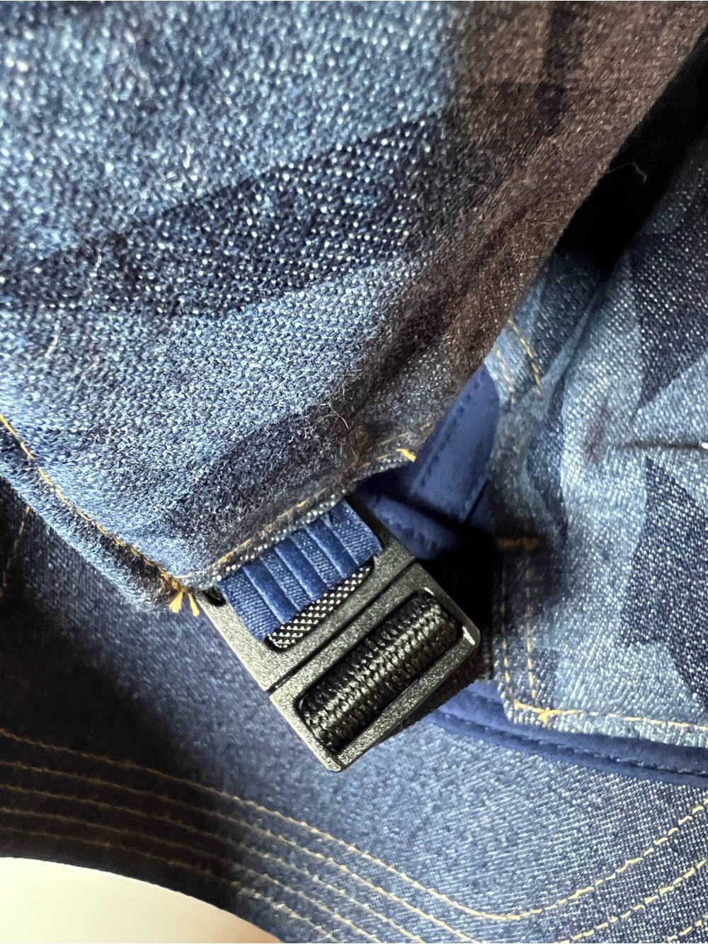 [IVY PARK Adidas] Denim Logo Cap - Blue Pattern - Picture 5 of 5